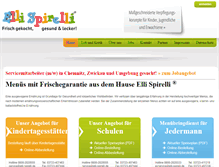 Tablet Screenshot of elli-spirelli.com